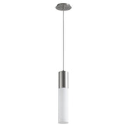 Oxygen Lighting Magnum 4000K Acrylic Pendant 120V, Satin Nickel - 3-653-4024