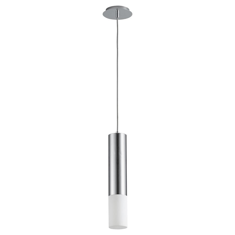 Oxygen Lighting Opus 2700K Acrylic Pendant 120V, Polished Chrome - 3-654-2714