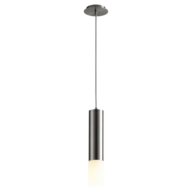 Oxygen Lighting Opus 3500K Glass Pendant 120V, Stn