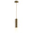 Oxygen Lighting Opus 3500K Glass Pendant 120V, Aged Brass