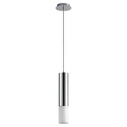 Oxygen Lighting Opus 4000K Glass Pendant 120V, Polished Chrome - 3-654-40114