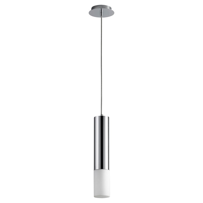 Oxygen Lighting Opus 4000K Glass Pendant 120V, Polished Chrome - 3-654-40114