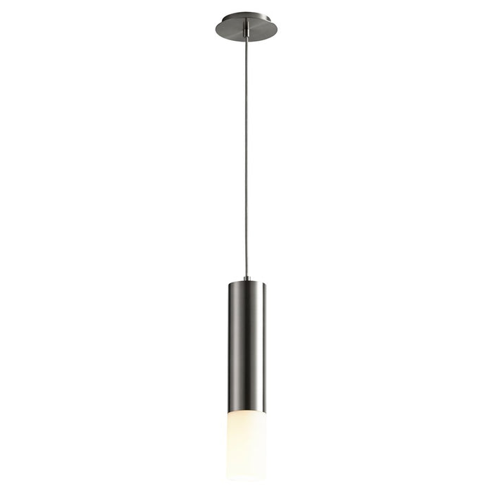 Oxygen Lighting Opus 4000K Glass Pendant 120V, Stn