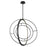 Oxygen Lighting Galilei 29" 5Cct LED Pendant, Black