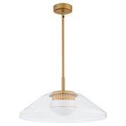 Oxygen Lighting Eros 5Cct Pendant, Brushed Brass - 3-659-56