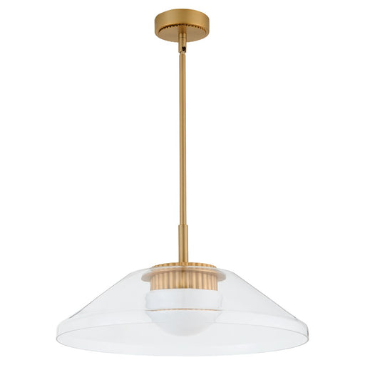 Oxygen Lighting Eros 5Cct Pendant, Brushed Brass - 3-659-56