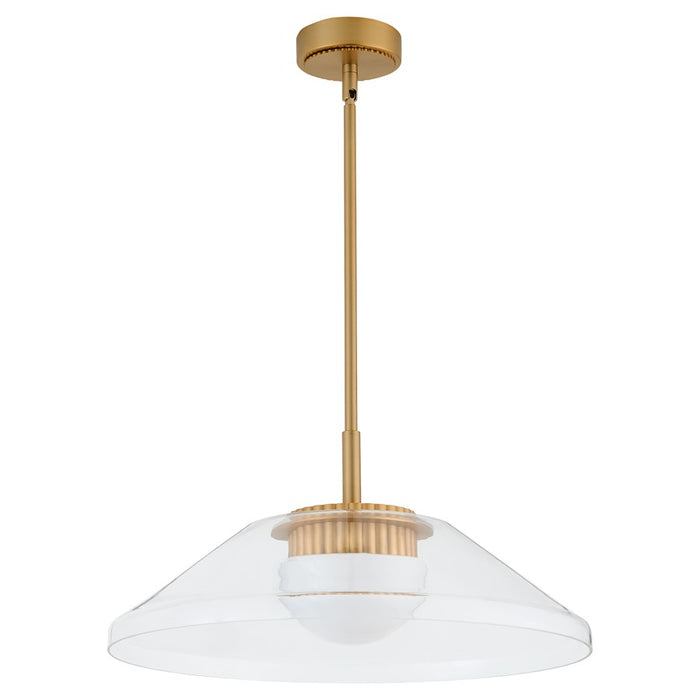 Oxygen Lighting Eros 5Cct Pendant, Brushed Brass - 3-659-56
