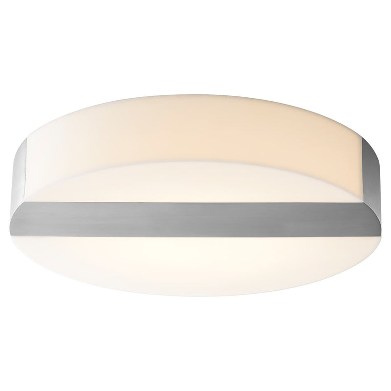 Oxygen Lighting Aurora Ceiling Mount 2700K, Satin Nickel