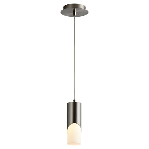Oxygen Lighting Ellipse 2700K Short Pendant 2.75 Glass/Nickel