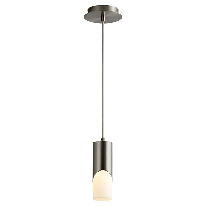 Oxygen Lighting Ellipse 2700K Short Pendant 2.75 Glass/Nickel