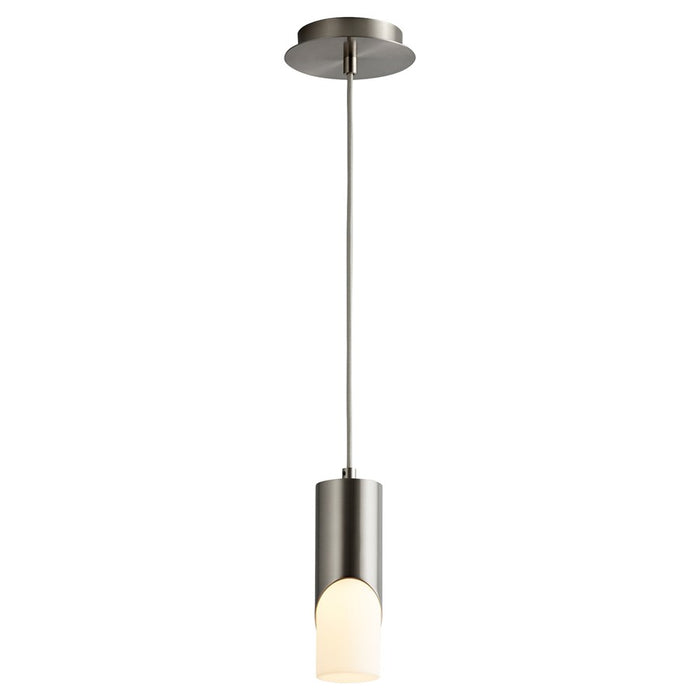 Oxygen Lighting Ellipse 2700K Short Pendant 2.75 Acrylic/Nickel