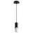Oxygen Lighting Ellipse 4000K Short Pendant 2.75 Glass/Black - 3-667-40115