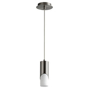 Oxygen Lighting Ellipse 4000K Short Pendant 2.75 Glass/Nickel - 3-667-40124