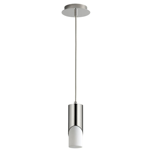 Oxygen Lighting Ellipse 4000K Short Pendant 2.75 Acrylic/P Nickel - 3-667-40220