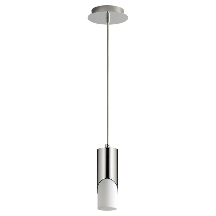 Oxygen Lighting Ellipse 4000K Short Pendant 2.75 Acrylic/P Nickel - 3-667-40220