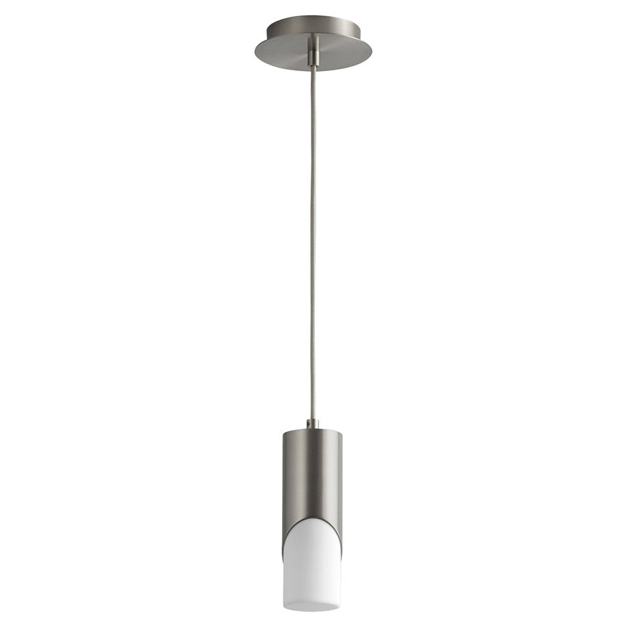 Oxygen Lighting Ellipse 4000K Short Pendant 2.75 Acrylic/Nickel - 3-667-40224