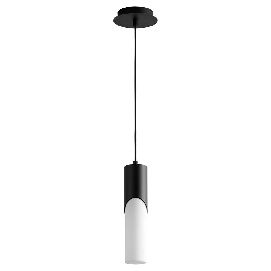Oxygen Lighting Ellipse 2700K Tall Pendant, 2.75 Acrylic/Black - 3-668-27215