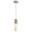 Oxygen Lighting Ellipse 2700K Tall Pendant, 2.75 Acrylic/P Nickel