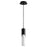 Oxygen Lighting Ellipse 3500K Tall Pendant, 2.75 Acrylic/Black - 3-668-35215