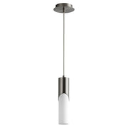 Oxygen Lighting Ellipse 4000K Tall Pendant, 2.75 Acrylic/Nickel - 3-668-40224