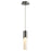 Oxygen Lighting Ellipse 4000K Tall Pendant, 2.75 Acrylic/Nickel
