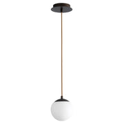 Oxygen Lighting Luna 2700K 6" 120V Pendant, Oiled Bronze - 3-670-2722