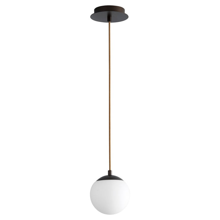Oxygen Lighting Luna 2700K 6" 120V Pendant, Oiled Bronze - 3-670-2722