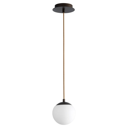 Oxygen Lighting Luna 4000K 6" 120V Pendant, Oiled Bronze - 3-670-4022