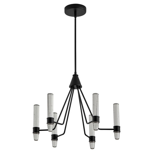 Oxygen Lighting Ethos 6Lt Cct Chandelier, Black - 3-6713-15