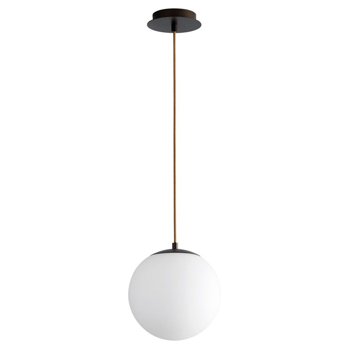 Oxygen Lighting Luna 3500K 10" 120V Pendant, Oiled Bronze - 3-672-3522