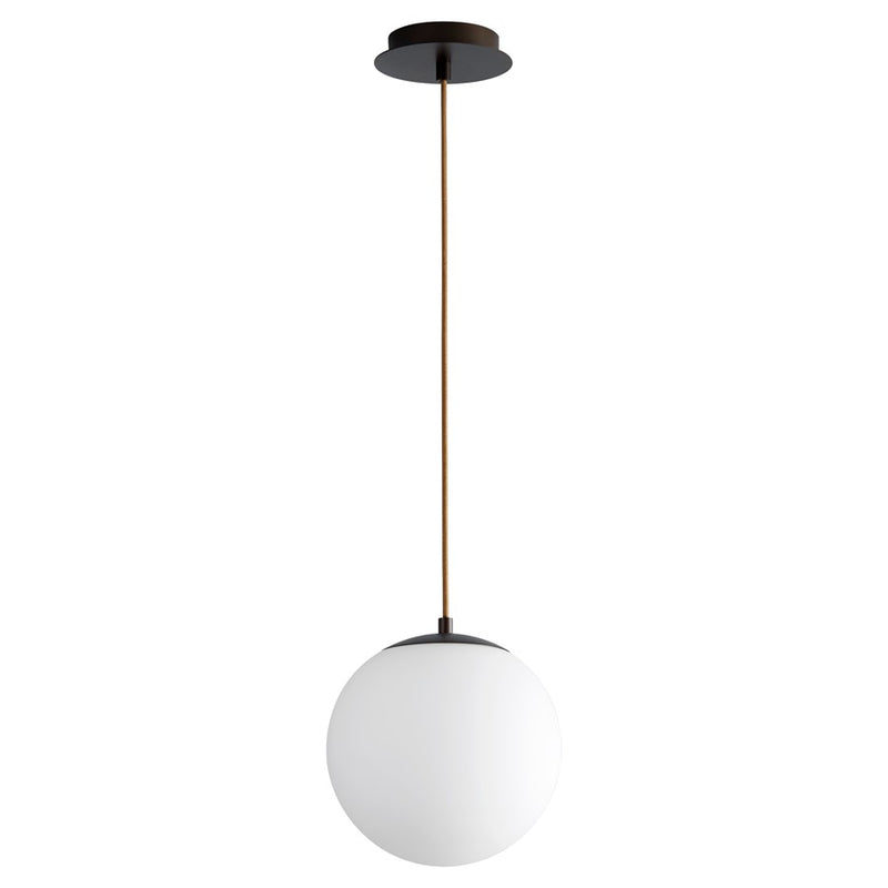 Oxygen Lighting Luna 4000K 10" 120V Pendant, Oiled Bronze - 3-672-4022