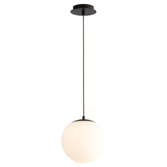 Oxygen Lighting Luna 4000K 10" 120V Pendant, Oiled Bronze