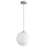 Oxygen Lighting Luna 4000K 12" 120V Pendant, Polished Nickel - 3-673-4020