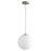 Oxygen Lighting Luna 4000K 12" 120V Pendant, Satin Nickel - 3-673-4024