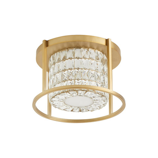 Oxygen Lighting Élan 16" Cct Ceiling Mount, Aged Brass - 3-675-40