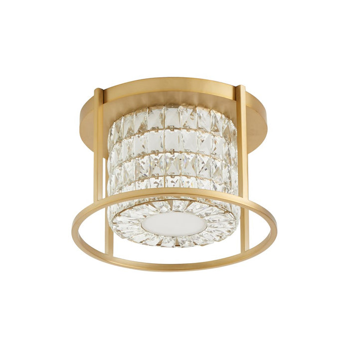Oxygen Lighting Élan 16" Cct Ceiling Mount, Aged Brass - 3-675-40