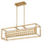 Oxygen Lighting Élan 36" Cct Linear Pendant, Aged Brass