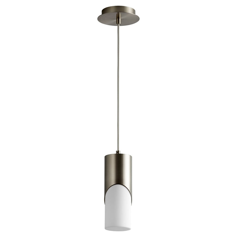 Oxygen Lighting Ellipse 2700K Short Pendant 3.5 Acrylic/Nickel - 3-677-27224