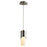 Oxygen Lighting Ellipse 2700K Short Pendant 3.5 Acrylic/Nickel