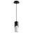 Oxygen Lighting Ellipse 3500K Short Pendant 3.5 Acrylic/Black - 3-677-35215