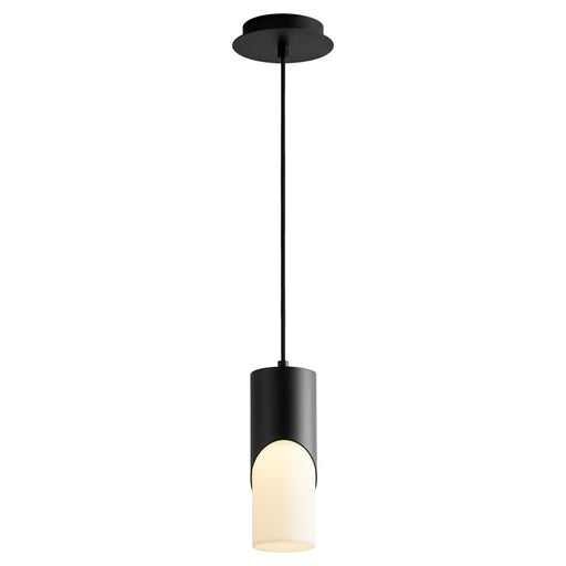 Oxygen Lighting Ellipse 3500K Short Pendant 3.5 Acrylic/Black