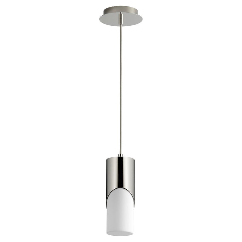 Oxygen Lighting Ellipse 3500K Short Pendant 3.5 Acrylic/Pol Nickel - 3-677-35220