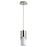 Oxygen Lighting Ellipse 4000K Short Pendant 3.5 Glass/Pol Nickel - 3-677-40120