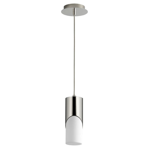 Oxygen Lighting Ellipse 4000K Short Pendant 3.5 Acrylic/Pol Nickel - 3-677-40220