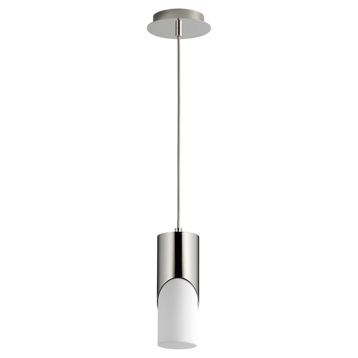 Oxygen Lighting Ellipse 4000K Short Pendant 3.5 Acrylic/Pol Nickel - 3-677-40220
