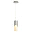 Oxygen Lighting Ellipse 4000K Short Pendant 3.5 Acrylic/Pol Nickel