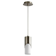 Oxygen Lighting Ellipse 4000K Short Pendant 3.5 Acrylic/Nickel - 3-677-40224