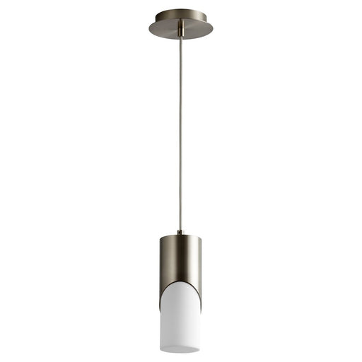 Oxygen Lighting Ellipse 4000K Short Pendant 3.5 Acrylic/Nickel - 3-677-40224