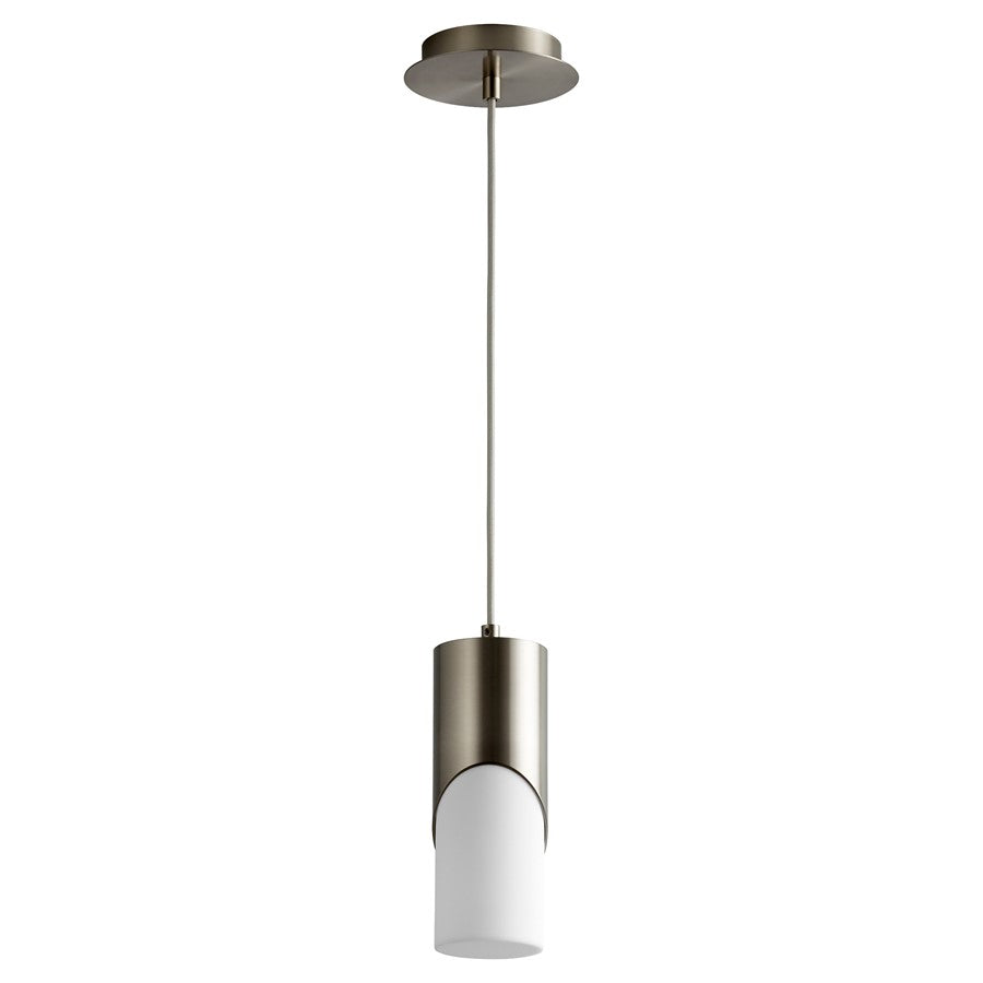 Oxygen Lighting Ellipse 4000K Short Pendant 3.5 Acrylic/Nickel - 3-677-40224