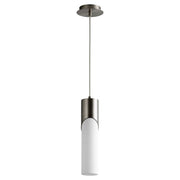 Oxygen Lighting Ellipse 3500K Tall Pendant, 3.5 Acrylic/Nickel - 3-678-35224